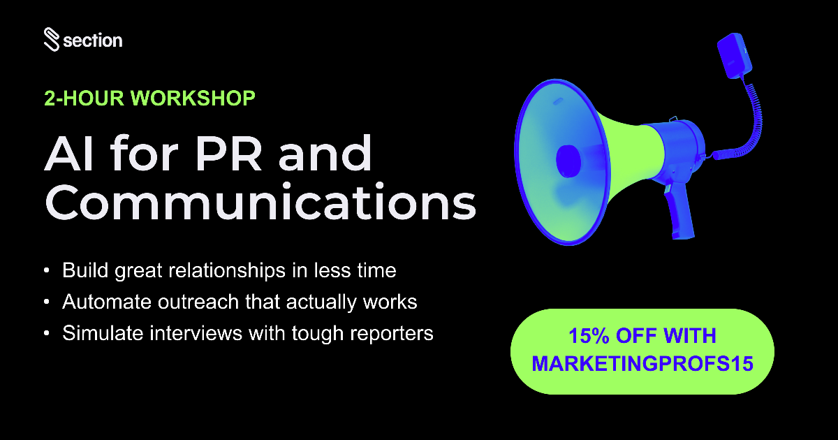 Break Through the Noise With AI for PR & Communications