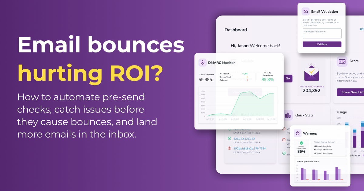Email Bounces Hurting ROI? How to Clean Lists & Boost Inbox Placement.